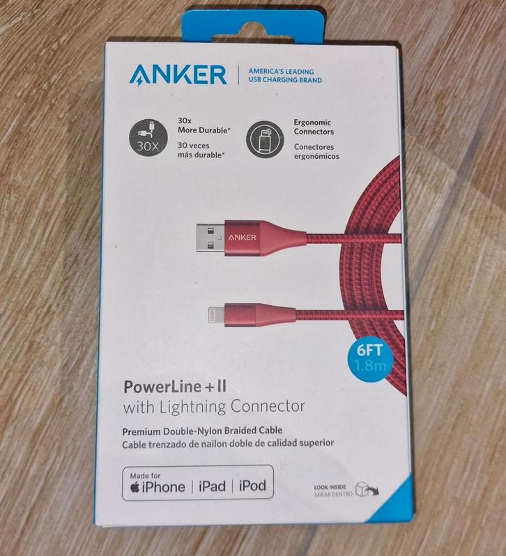 ANKER oplaaddatakabel, Computers en Software, Pc- en Netwerkkabels, Nieuw, Ophalen of Verzenden