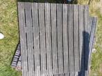 Hard hout om terras te maken, Doe-het-zelf en Bouw, Hout en Planken, Ophalen, Gebruikt, 25 tot 50 mm, Plank