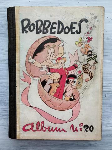 Robbedoes Verzamelalbum nr 20 – Dupuis HC (1947) 1e druk  beschikbaar voor biedingen