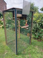 Ruime, stevige kooi ideaal voor buitengebruik, Dieren en Toebehoren, Ophalen, Zo goed als nieuw