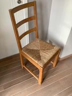 Antieke eiken stoelen, Huis en Inrichting, Stoelen, Twee, Gebruikt, Ophalen