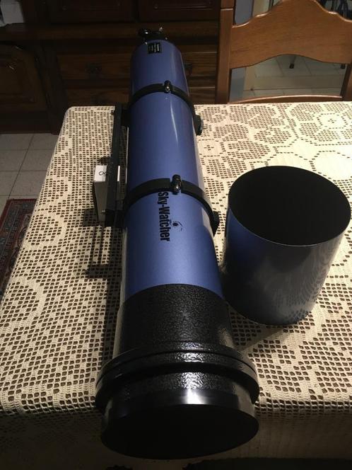 Skywatcher telescoop 150/1200, Audio, Tv en Foto, Optische apparatuur | Telescopen, Zo goed als nieuw, Lenzentelescoop (refractor)