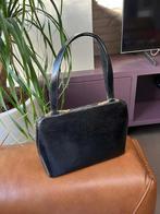 Delvaux lizard leer, Ophalen of Verzenden, Gebruikt, Zwart, Handtas