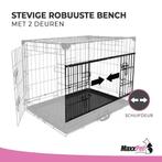 MaxxPet Hondenbench met schuifdeur zijkant 122x76x84cm, Support@maxxtools.be, Nieuw, Ophalen of Verzenden, MaxxPet