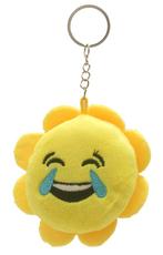PARTIJ SLEUTELHANGER PLUSH EMOTICON  PLUSH ASSORTI GELEVERD, Ophalen of Verzenden, Nieuw