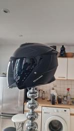 Casque moto jet black, Ophalen of Verzenden, Zo goed als nieuw