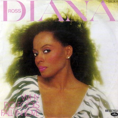 Diana Ross ‎– Why Do Fools Fall In Love, CD & DVD, Vinyles Singles, Comme neuf, Single, Pop, 7 pouces, Enlèvement ou Envoi