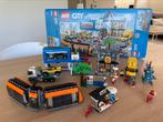 Lego City met grote tram en veel huisjes 60097 & doos, Ophalen, Zo goed als nieuw, Complete set, Lego