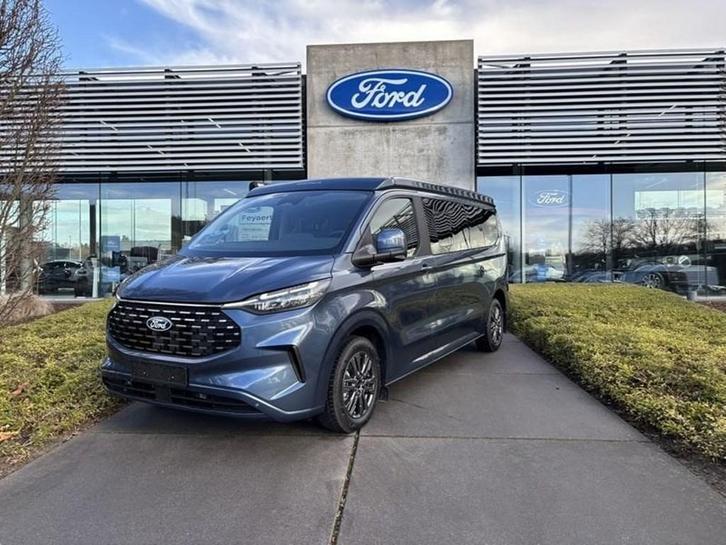 Ford Transit Custom NUGGET / TITANIUM / 170 PK AUTOMAAT / S, Auto's, Ford, Transit, Bluetooth, Boordcomputer, Elektrische buitenspiegels