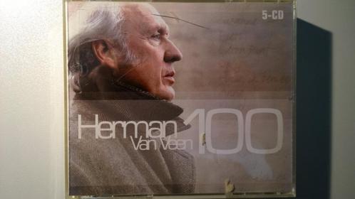 Herman van Veen - 100, Cd's en Dvd's, Cd's | Nederlandstalig, Zo goed als nieuw, Pop, Ophalen of Verzenden