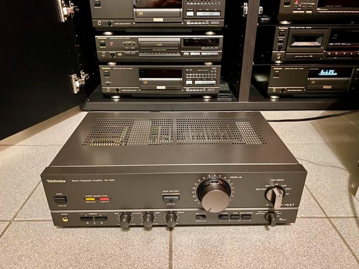 Technics SU-V560 Stereo Integrated Amplifier (1989-90), Audio, Tv en Foto, Versterkers en Ontvangers, Zo goed als nieuw, Stereo