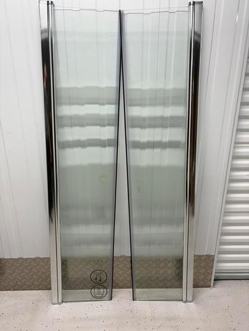 Showroom Allibert Dubbele Zwaaideur Chroom 90x190cm - 6mm beschikbaar voor biedingen