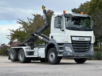 DAF CF 430 FAS 6x2 HAAK/CONTAINER!2019!82dkm!