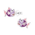 Boucles d'oreilles en argent avec poissons colorés pour enfa, Enlèvement ou Envoi, Boucles d'oreilles, Neuf