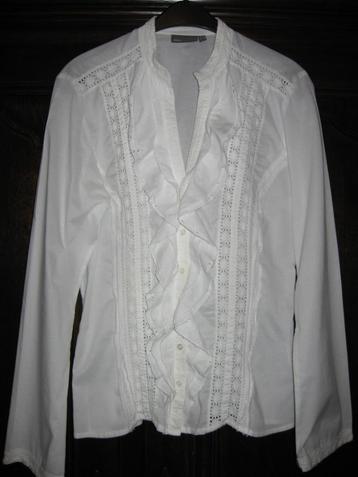 Witte bloes met lange mouwen van Mexx, maat 40 NIEUW !! beschikbaar voor biedingen