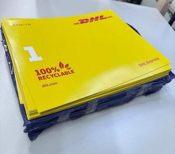 DHL 60x XL enveloppen 60 stuks envelop internationaal NIEUW beschikbaar voor biedingen