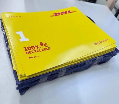 DHL 60x XL enveloppen 60 stuks envelop internationaal NIEUW, Postzegels en Munten, Brieven en Enveloppen | België, Ophalen of Verzenden