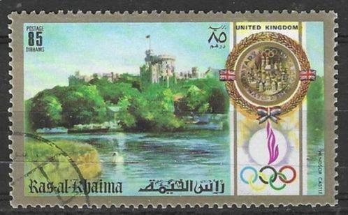 Ras Al Khaima 1972 - Stampworld 807 - Munchen 1972 (ST), Timbres & Monnaies, Timbres | Asie, Affranchi, Envoi