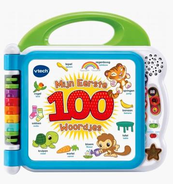 Vtech Mijn eerste 100 woorden- tweetalig FR/NL- als nieuw  beschikbaar voor biedingen