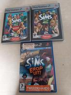 Playstation 2 - pakket met 3 Sims games, Ophalen, Gebruikt, Role Playing Game (Rpg)
