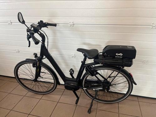 Elektrische damesfiets Qwic Premium, Fietsen en Brommers, Elektrische fietsen, Gebruikt, Qwic, Ophalen