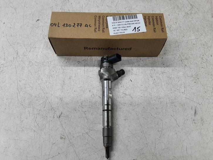 INJECTOR BRANDSTOF Volkswagen Golf VII (AUA) (04L130277AC), Auto-onderdelen, Brandstofsystemen, Volkswagen, Gebruikt