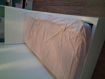 Malm bedframe+ lattenbodem+matras, Enlèvement, Comme neuf, Matelas