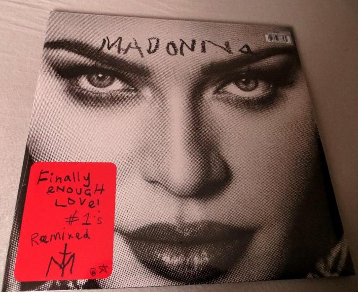 MADONNA - FINALLY ENOUGH LOVE - 2 SILVER LP COMPILATION, CD & DVD, Vinyles | Pop, Neuf, dans son emballage, 2000 à nos jours, 12 pouces