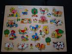 Houten puzzel, Kinderen en Baby's, Speelgoed | Kinderpuzzels, Ophalen, Zo goed als nieuw