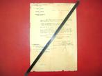 French Air Force WW2 document HQ Casablanca, Algeria., Ophalen of Verzenden, Luchtmacht, Overige typen