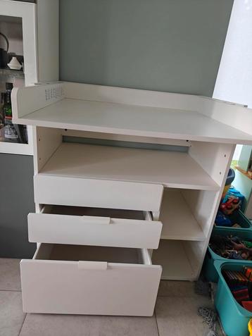 Ikea-commode Smastad wit, Enlèvement, Comme neuf, Commode