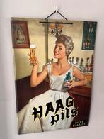 Zeer fraai bierbordje Haag pils!, Enlèvement, Comme neuf