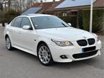 BMW 530D XDRIVE E60 235CH VOLLEDIG PACK-M 2008, Auto's, BMW, Automaat, Wit, Leder, 5 deurs