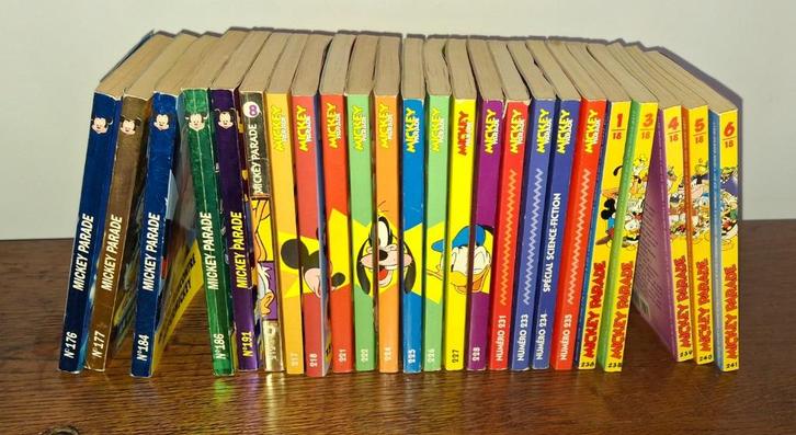 COLLECTION mickey parade A LA PIECE OU EN LOT, Boeken, Stripverhalen, Zo goed als nieuw, Complete serie of reeks, Ophalen of Verzenden