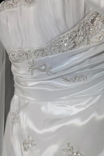 Robe mariée, Enlèvement ou Envoi, Comme neuf, Blanc, Robe de mariée