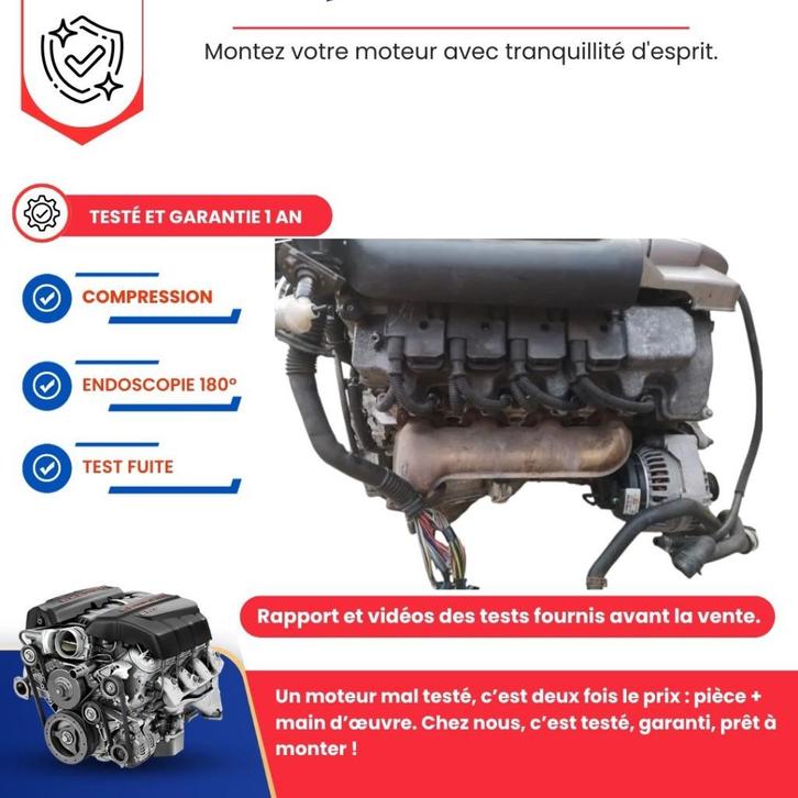 Moteur complet mercedes clk55 clk 55 amg w209, Autos : Pièces & Accessoires, Moteurs & Accessoires, Mercedes-Benz, Neuf, Enlèvement ou Envoi
