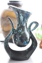 Grote vintage keramische vaas uit 1960 Vallauris Accolay, Ophalen of Verzenden