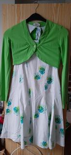 Setje Kleedje + truitje 176, Kinderen en Baby's, Kinderkleding | Maat 176, Meisje, Ophalen of Verzenden, Zo goed als nieuw, Setje