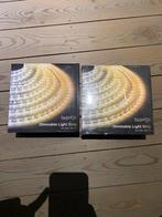 2x Led strip warm wit regelbaar 5M, Enlèvement ou Envoi, Comme neuf, Blanc