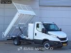 Iveco Daily 35C16 3.0L Kipper met Kist Dubbellucht 3,5t Trek, Auto's, Bestelwagens en Lichte vracht, 2958 kg, Gebruikt, Euro 6