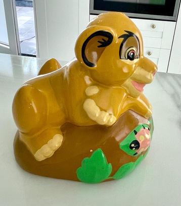 Tirelire en céramique Disney Lion King (Simba), Enlèvement ou Envoi, Comme neuf