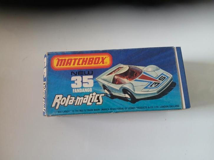 Matchbox superfast Roland magics 45 fandango, Hobby en Vrije tijd, Modelauto's | Overige schalen, Nieuw, Auto, Ophalen of Verzenden