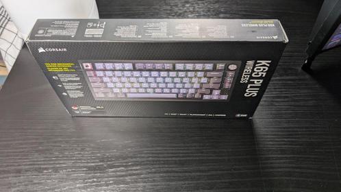 Corsair k65 Plus Wireless, Computers en Software, Toetsenborden, Nieuw, Qwerty, Draadloos, Ergonomisch, Gaming toetsenbord, Ophalen of Verzenden