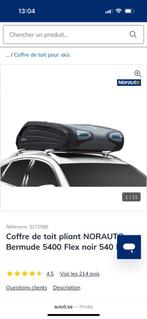 Coffre de toit pliant NORAUTO Bermude 5400 Flex noir 540 L, Auto diversen, Ophalen, Gebruikt