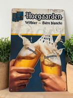 Metalen reclamebord Hoegaarden, Ophalen of Verzenden, Nieuw, Reclamebord, Plaat of Schild