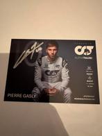 Pierre Gasly driver Card, Ophalen of Verzenden, Zo goed als nieuw
