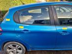 Portier 4Deurs rechts-achter van een Peugeot 208 (KGW), Gebruikt, Deur, Ophalen of Verzenden, Peugeot