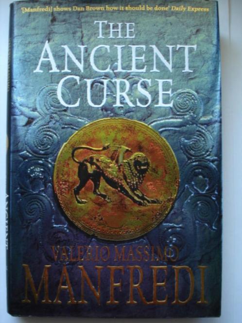 The Ancient Curse Valerio Massimo Manfredi Etruscans, Livres, Romans historiques, Neuf, Envoi
