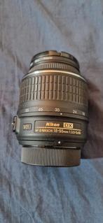 Origineel nikon 18-55 mm lens met Hoya UV protector, Ophalen of Verzenden, Zo goed als nieuw