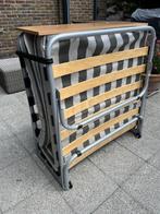 Plooibaar en verrijdbaar logeerbed 80 x 190 cm, Ophalen, Eenpersoons, 190 cm of minder, Zo goed als nieuw